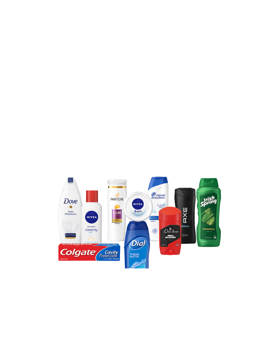 Toiletries
                        